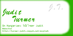 judit turmer business card